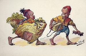 EDOUARD HERZIG LE CIREUR ET VENDEUR DE FRUITS